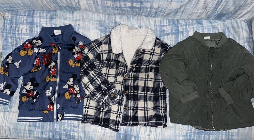 Набір стильного верхнього одягу на хлопчика hm,tu,disney baby