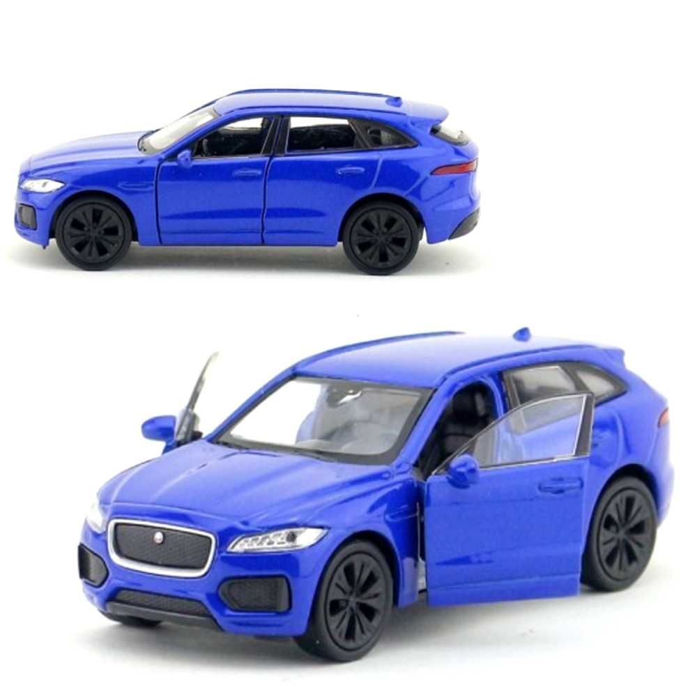 Jaguar F-Pace model WELLY 1:34 niebieski