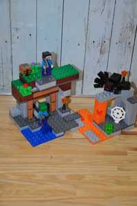 Z0100. Zestaw LEGO Minecraft 21166-1 The Abandoned Mine