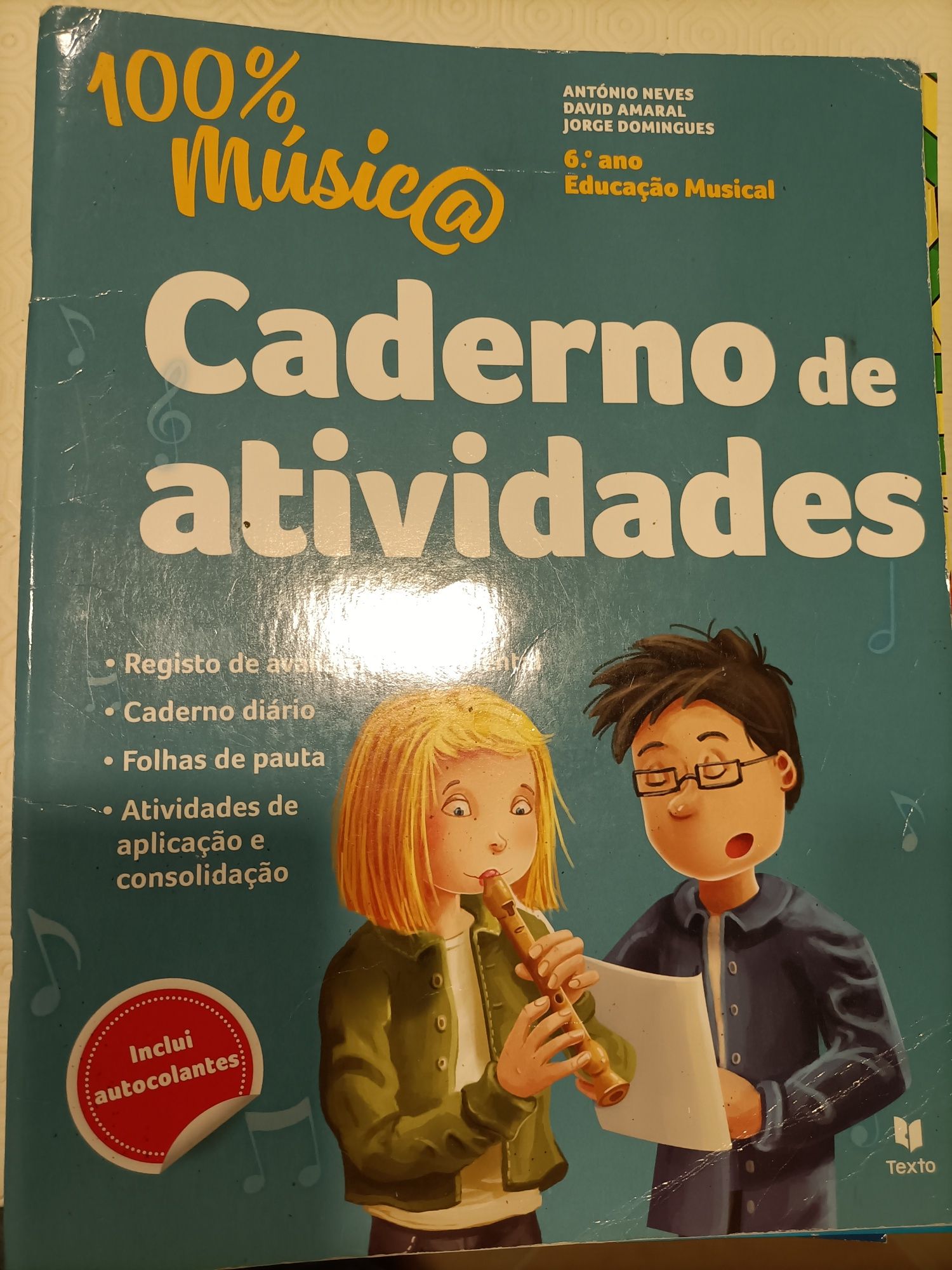 Livro de fichas 6⁰ ano,usados em bom estado