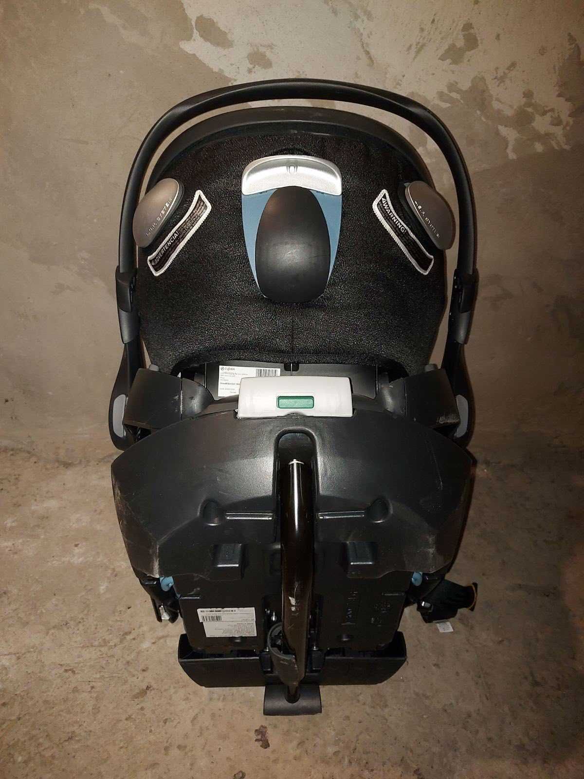 Автокресло Cybex Cloud Q Deep black + база Isofix Q