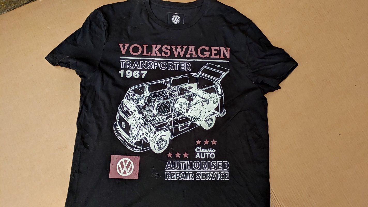 Volksvagen T1 T3 Tshert rozm L VW oryginalna classic car