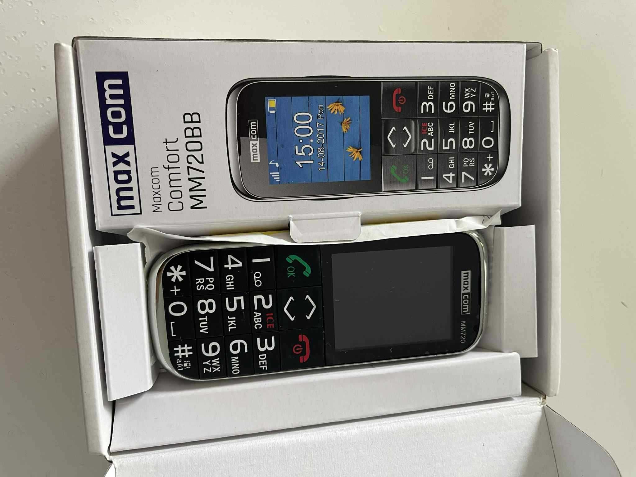 Telefon dla seniora MAXCOM