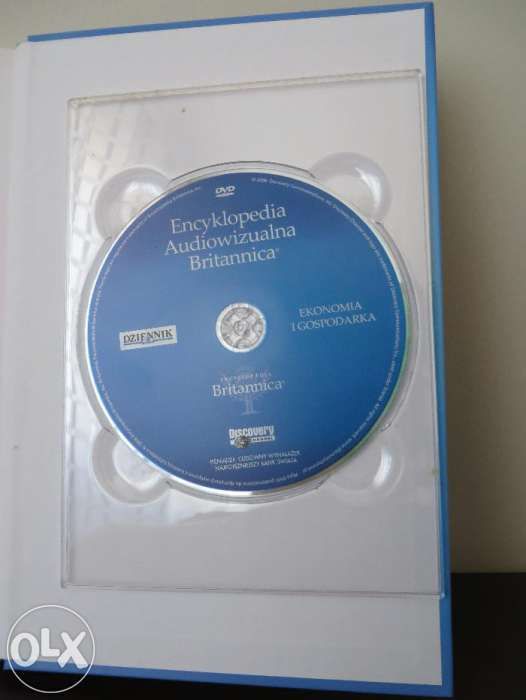 Encyklopedia Audiowizualna Britannica 24 tomy+DVD
