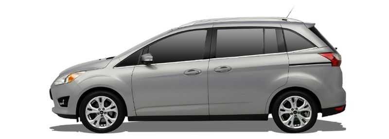 Bagażnik Dachowy Ford Grand C-MAX 2010 do 2019 bazowy Relingi belki