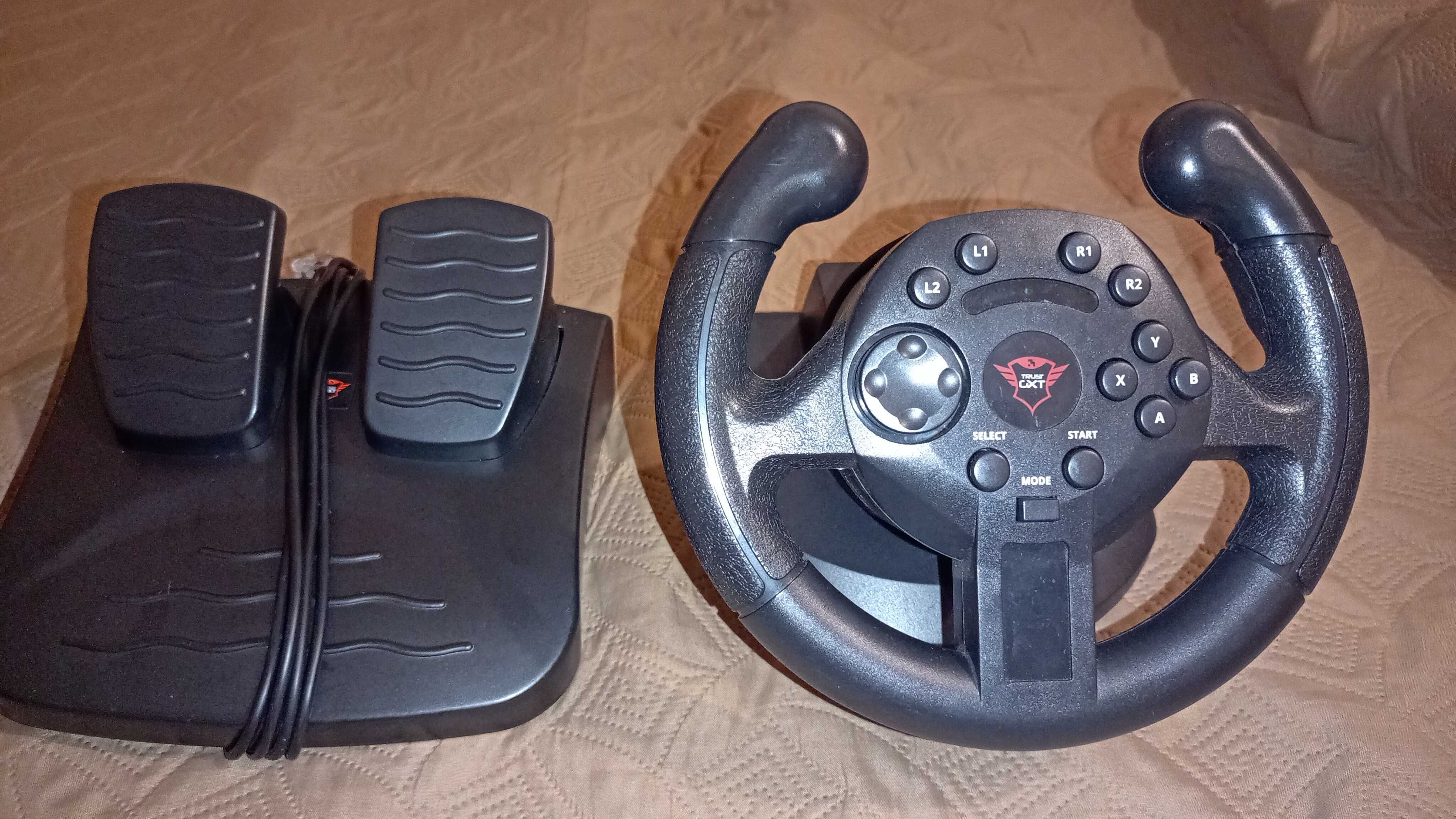 Продам дешево майже на халяву  руль Trust Compact Racing Wheel GXT 570