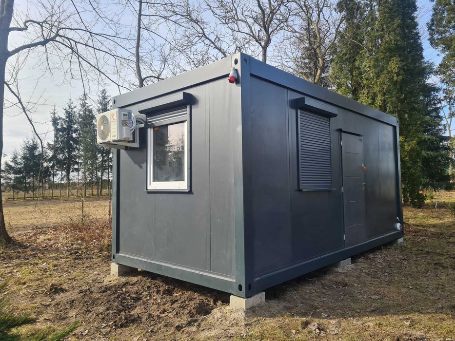Kontener PRODUCENT Biurowy Socjalny Budowlany Magazynowy WC Letniskowy