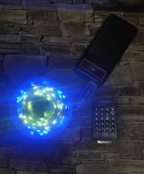 Новорічна гірлянда Smart 10 м RGB з пультом і керуванням через додаток