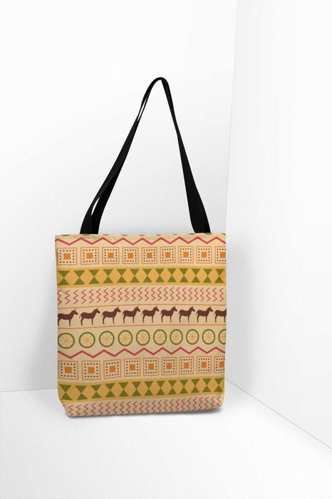 Tote Bag Personalizada Tema Argélia Tamanho 40 x 40 cm # 1005