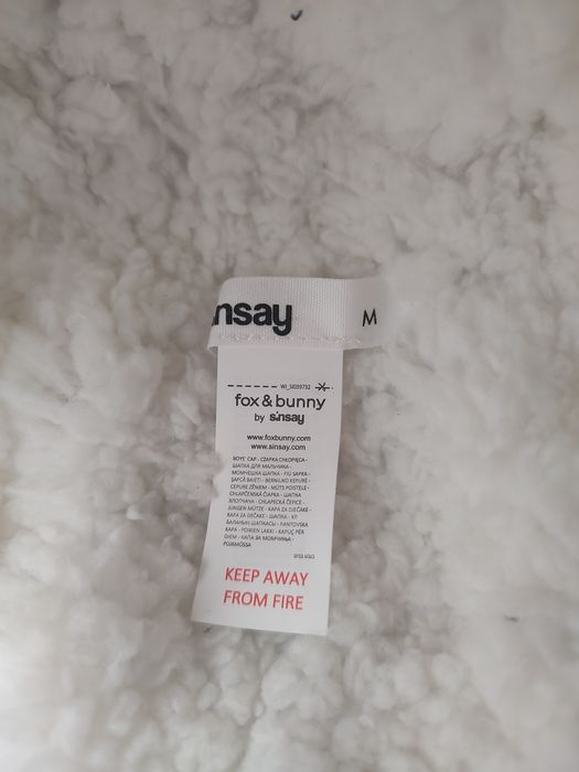 Czapka uszatka chłopięca r. 52 Sinsay