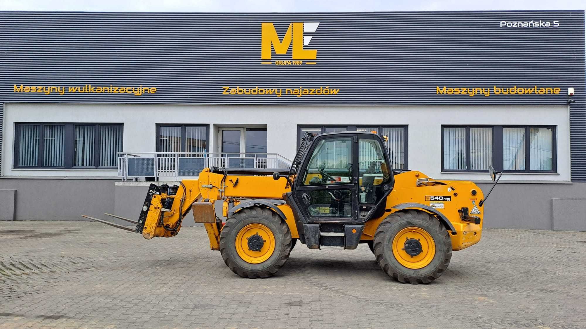 Usługi-Wynajem ładowarka teleskopowa obrotowa, sztywna JCB Manitou