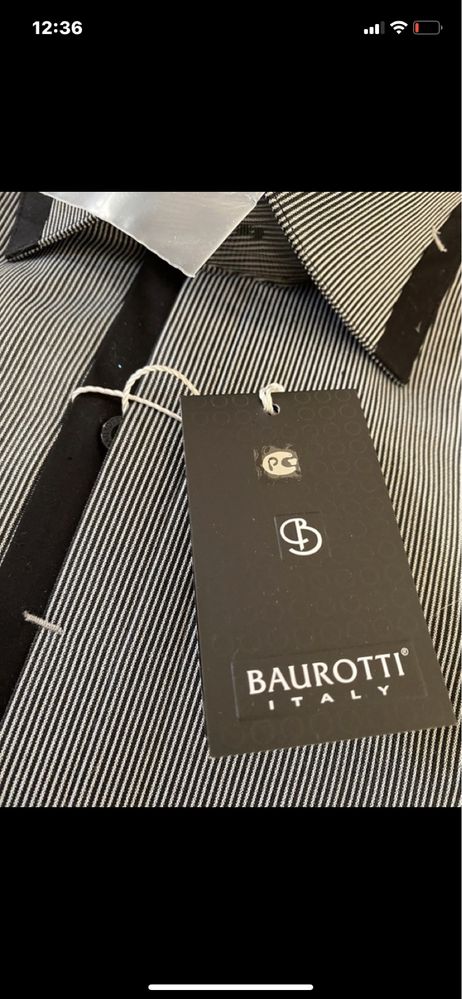 Nowa męska koszula Baurotti