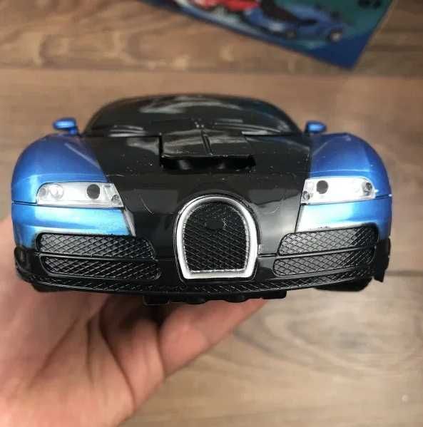 Детская игрушка машинка-робот трансформер на радиоуправлении