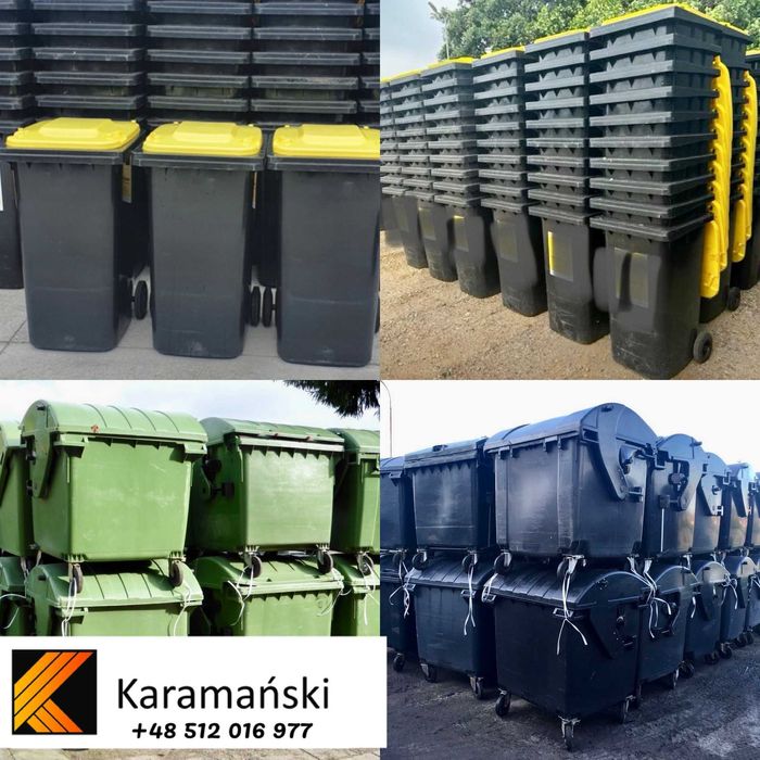 240 L , pojemnik na odpady uzywany