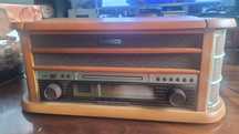 Gramofon retro Hyundai RTCC 513-RIP Radio kasety CD USB Pilot