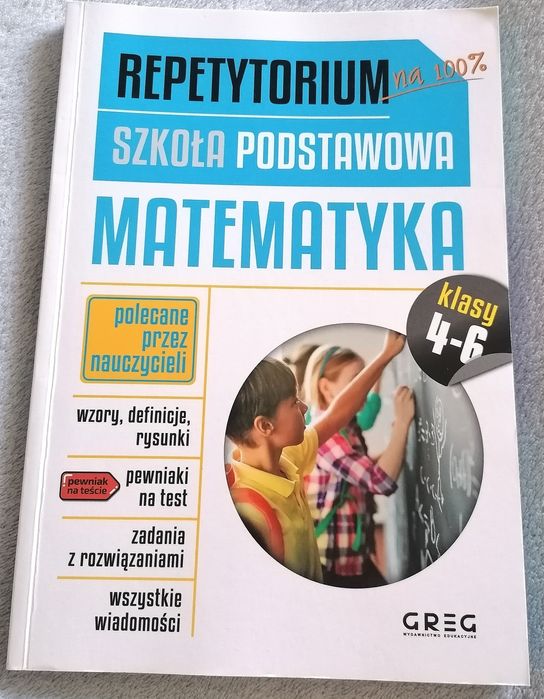 Repetytorium szkoła podstawowa Matematyka klasy 4-6