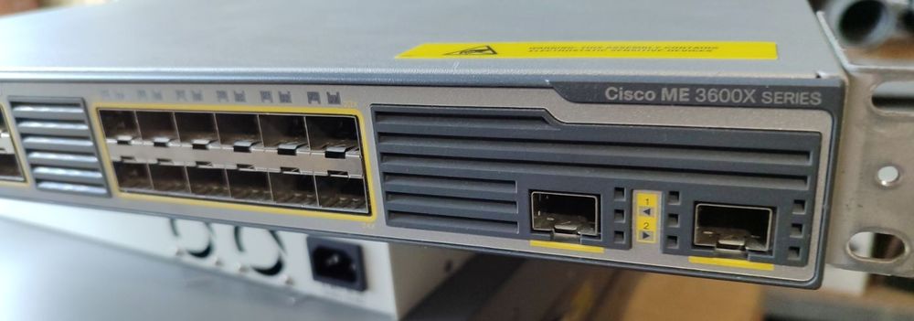Свіч комутатор mpls sfp Cisco ME-3600X-24FS-M (fiber) 10g