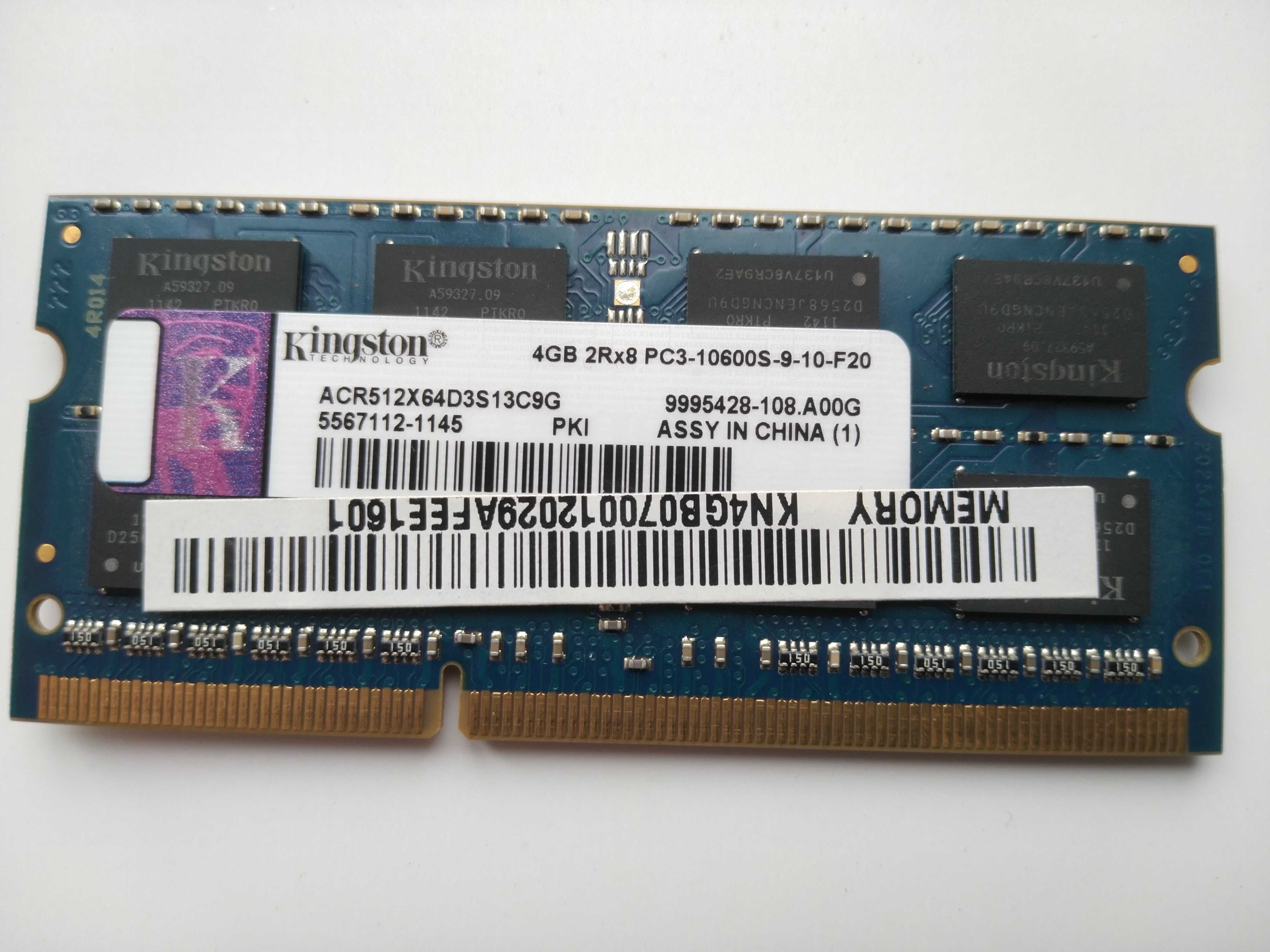Crucial (Mikron) DDR3 8 ГБ - DDR3L 8 ГБ / Kingston DDR3 4gb