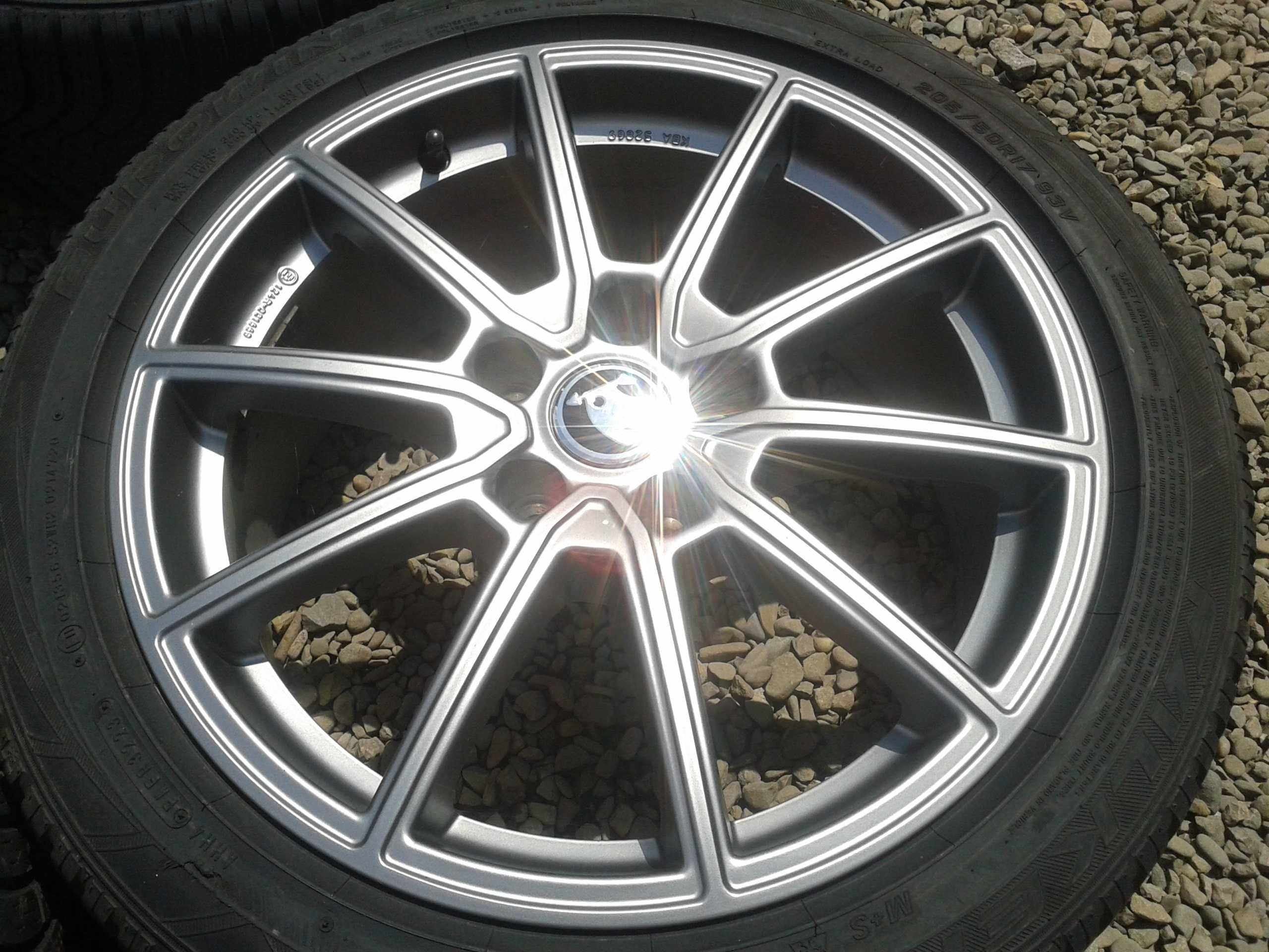 felgi r17 szare brock seat leon ateca altea tarraco alhambra tiguan