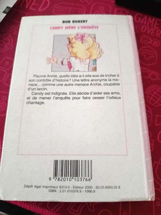 Candy méne l´enquête, illustrations de Jeanne Bazin, Bob Robert