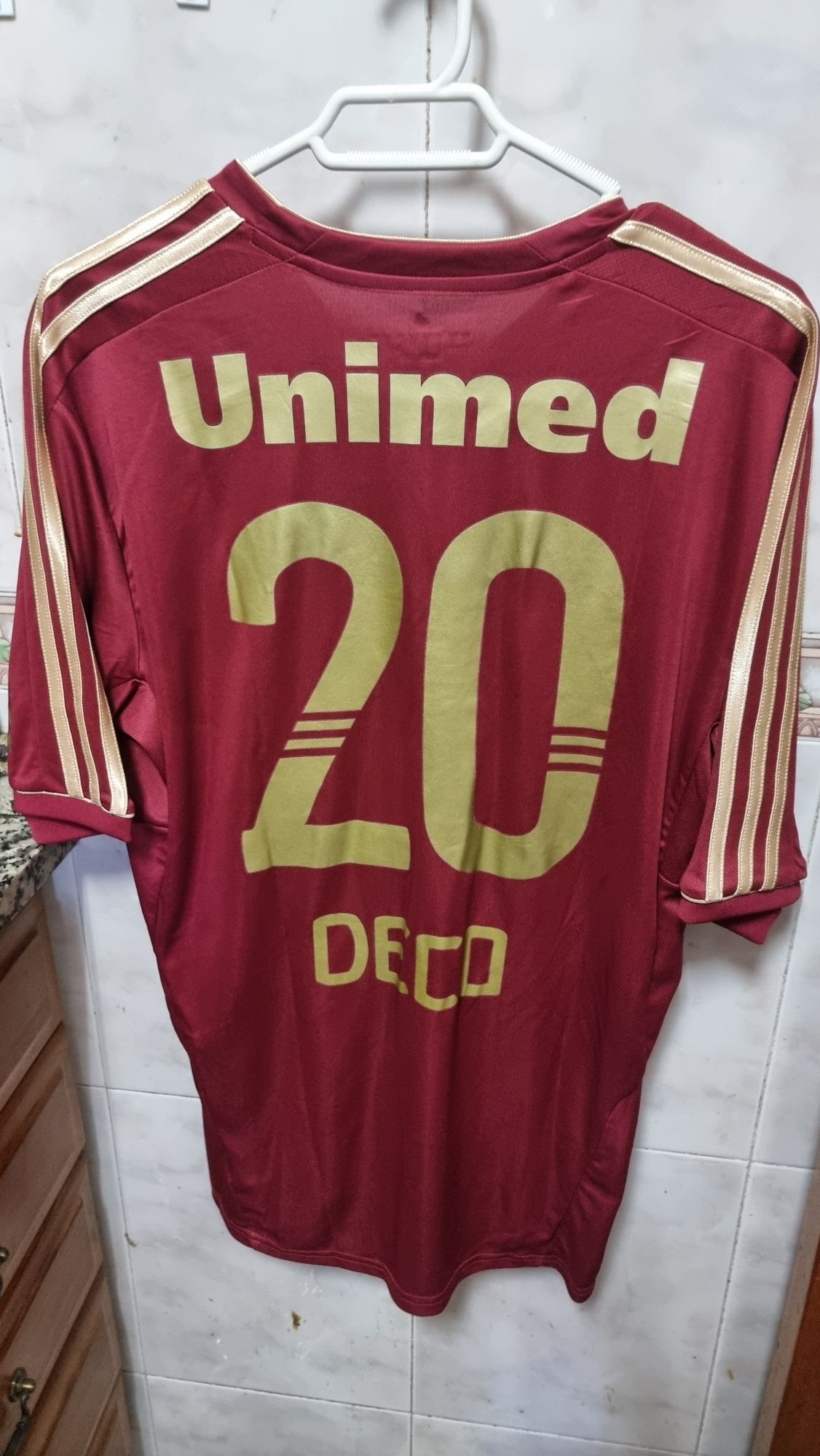Camisola de jogo utilisada pelo  deco.