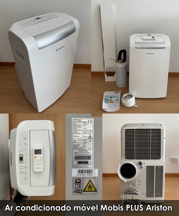 Ar condicionado portátil Ariston + desumidificador