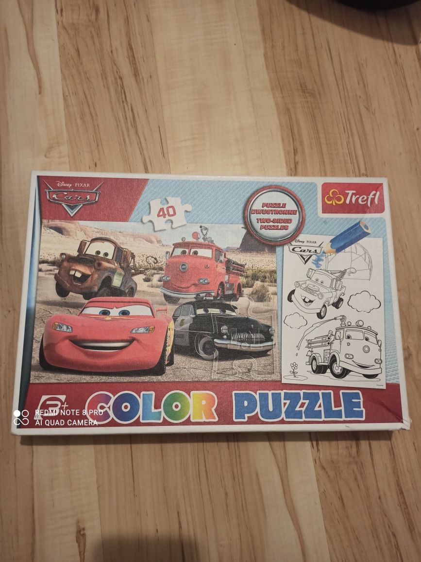 Puzzle auta trefl