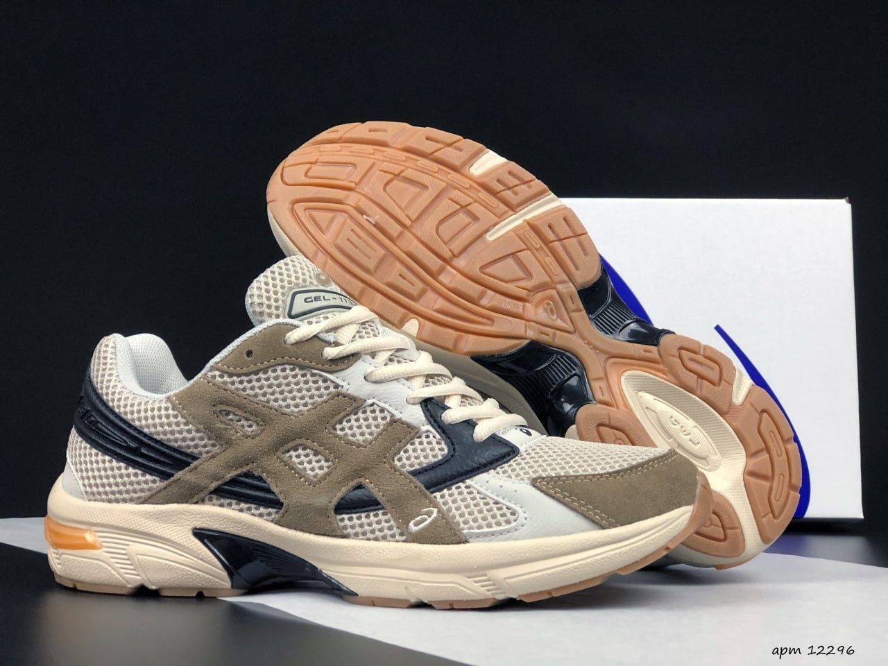 Мужские кроссовки Asics Gel-1130 Beige 41-45 асікс чоловічі кросівки