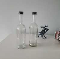Butelki 250 ml butelka retro vintage Oldscool 2 szt boho  szklane NOWE
