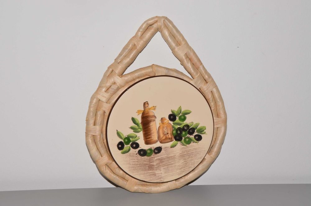 Ozdoba ceramiczna w oplocie, Włochy