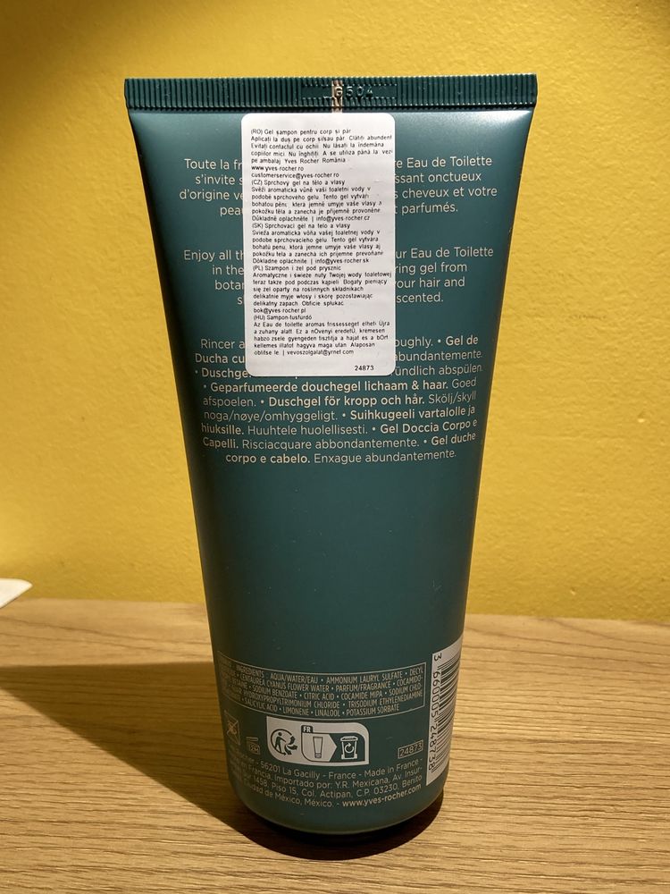 Żel pod prysznic męski bois de sauge Yves Rocher