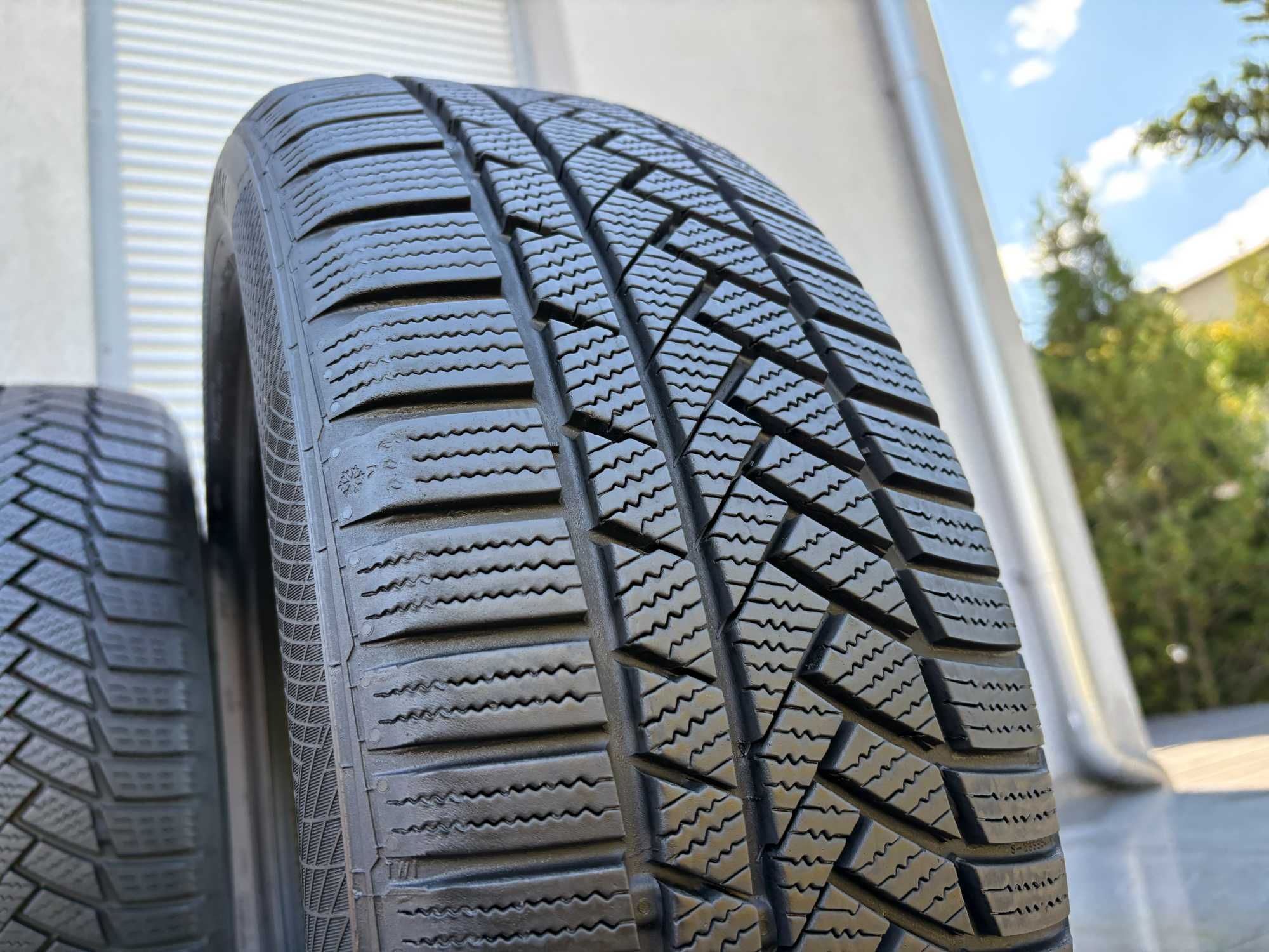 4szt zimowe 205/55R17 Continental 8mm 2024r świetny stan! Z516 gwaranc