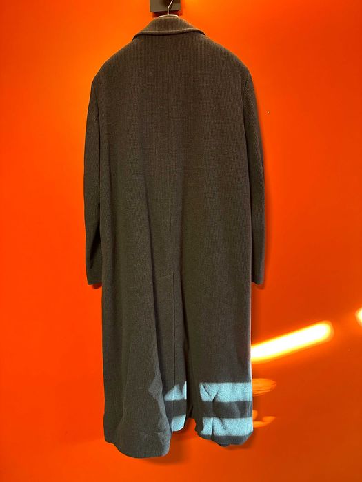 Płaszcz męski, długi i duży, w rozmiarze 60 (XXL), wełna/cashmere.