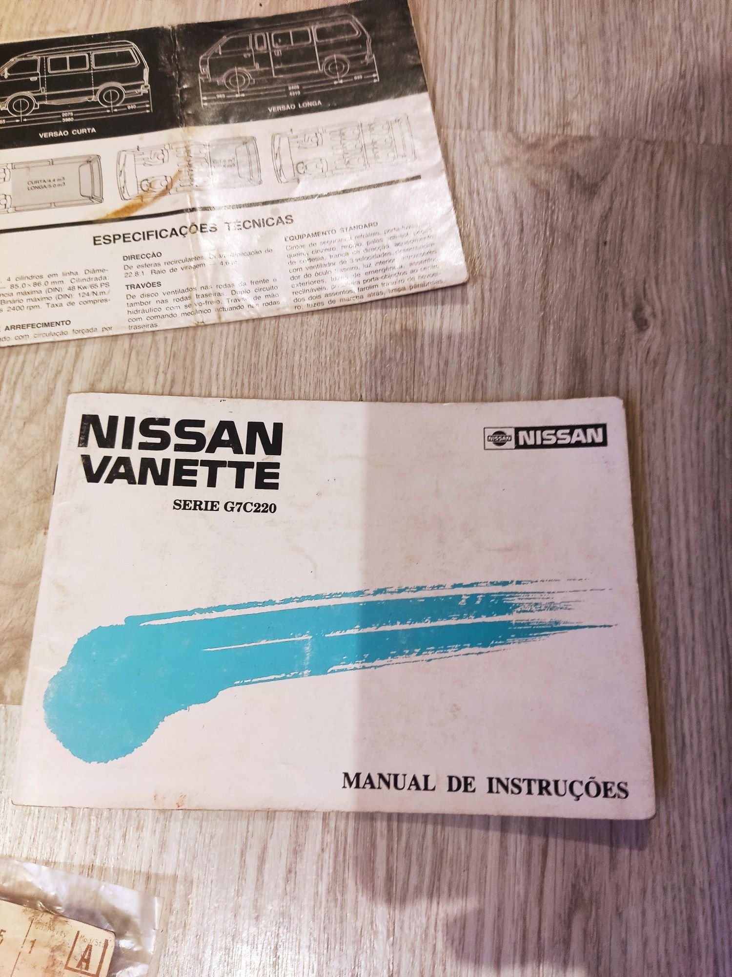 Travões Nissan  vanette