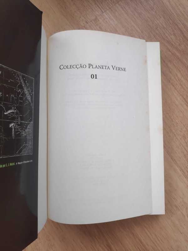 Livro Júlio Verne 01. Cinco Semanas em Balão Colecção Planeta Verne