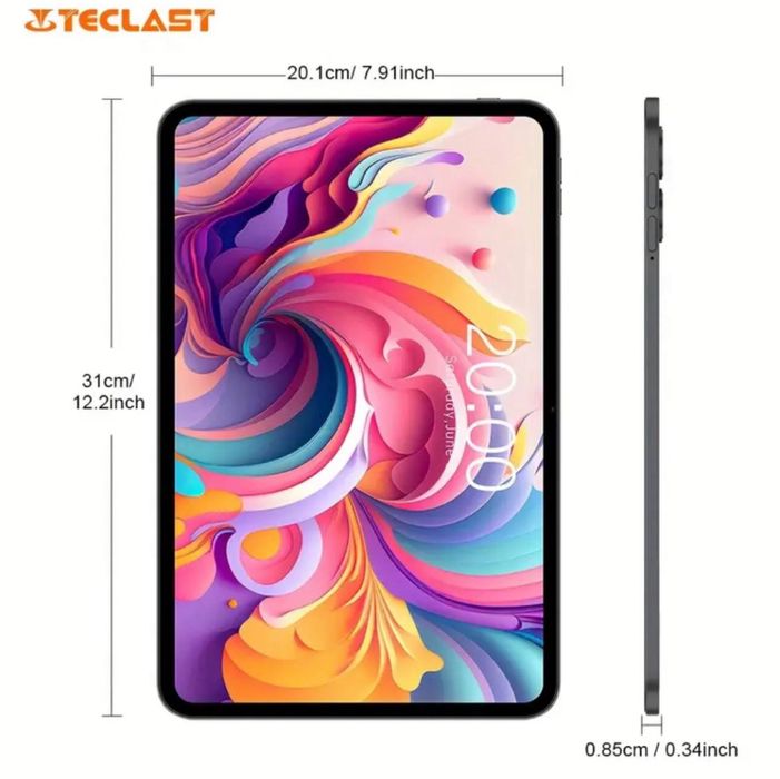 Новий Планшет Teclast T65 | 8/128gb | LTE 4g | 13.4 дюйм екран 120 Гц