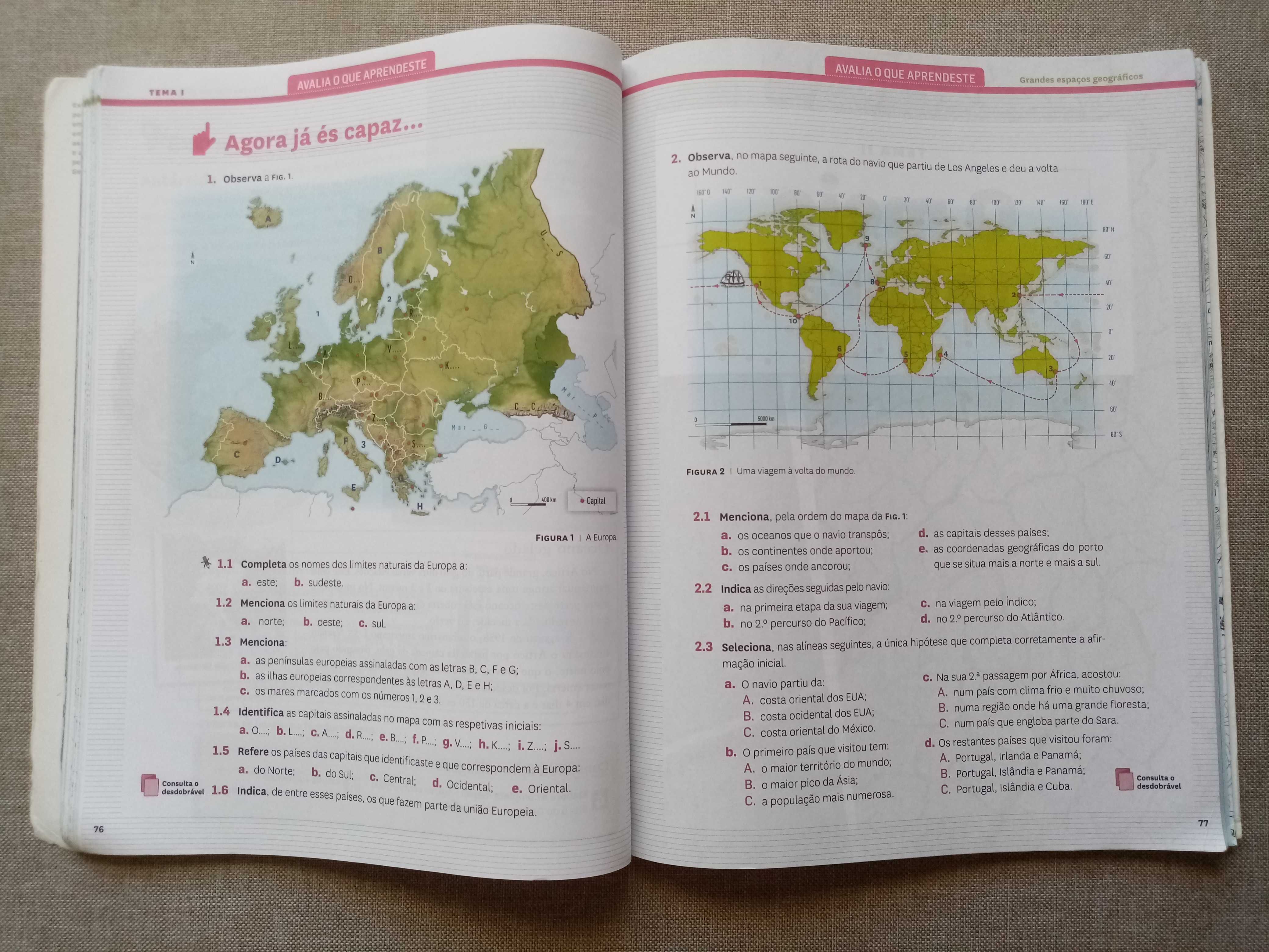Manual Geografia 7ºano: "Mapa-Mundo"