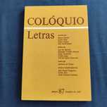 Revista Colóquio Letras 87 - Setembro 1985