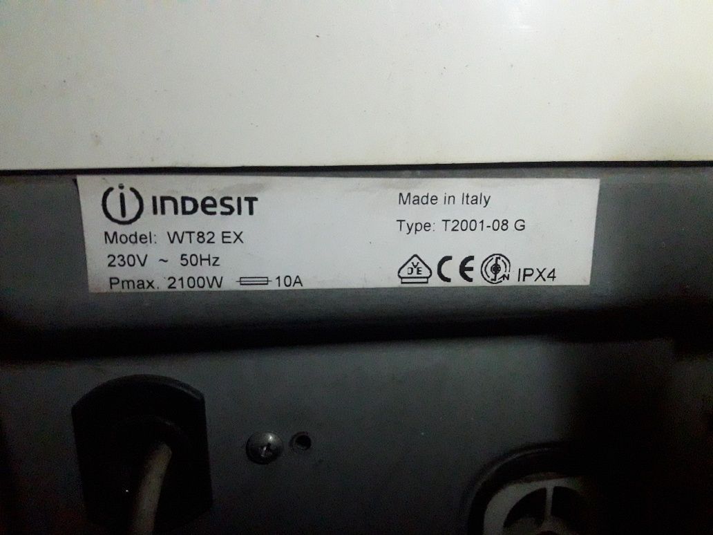 Запчастини до пральної машини Indesit WT82 EX Верхня загрузка