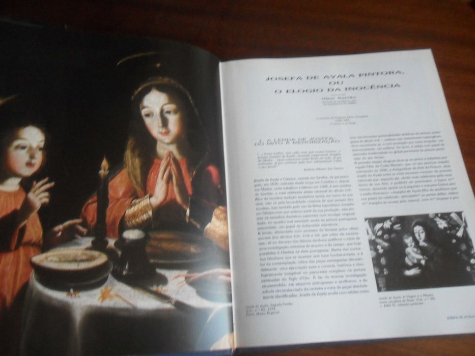 "JOSEFA DE ÓBIDOS e o Tempo Barroco" de Vítor Serrão - 1ª Edição 1991