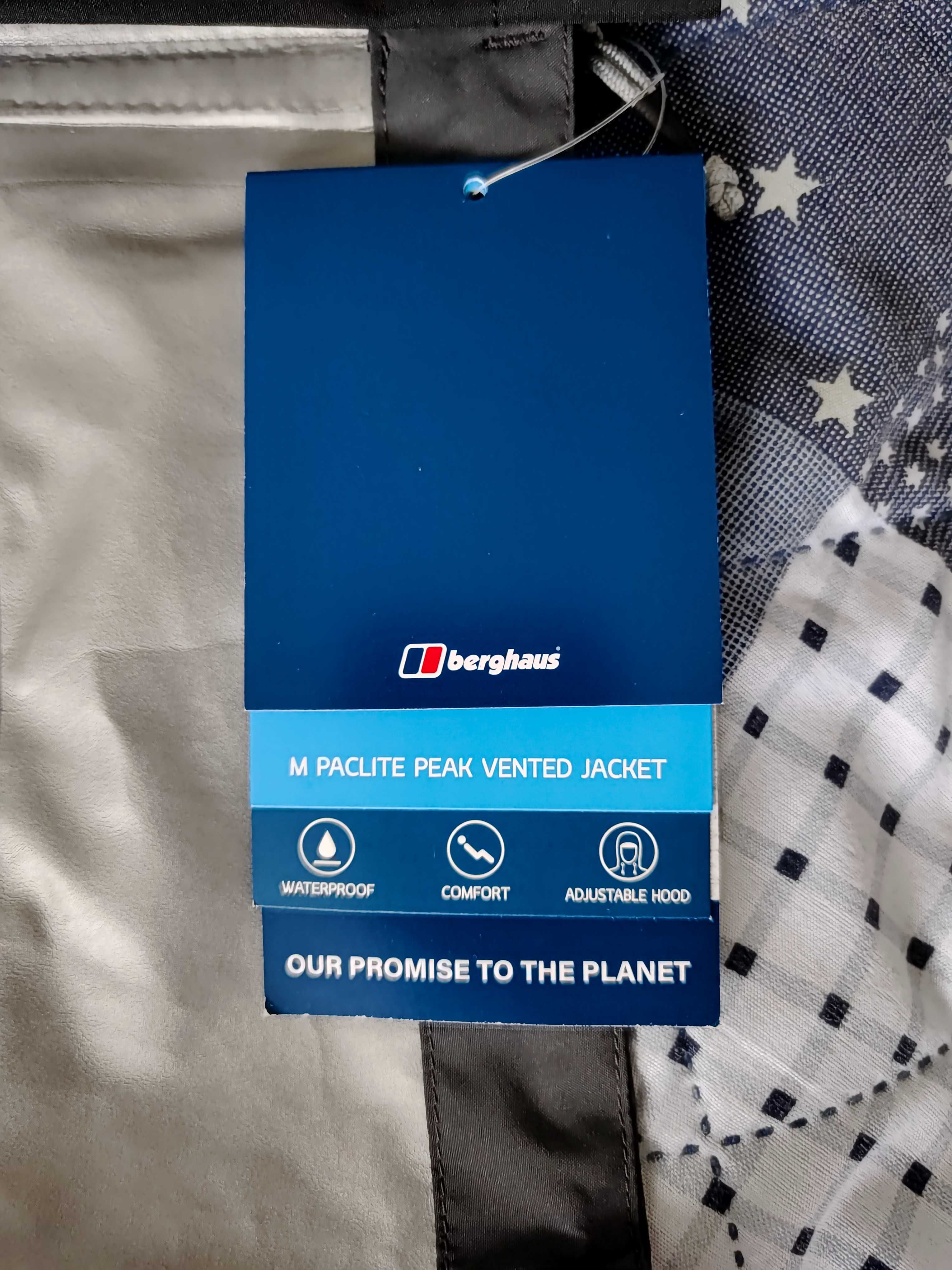 Kurtka Berghaus Paclite Peak Vented przeciwdeszczowa Gore Tex cc+&cc