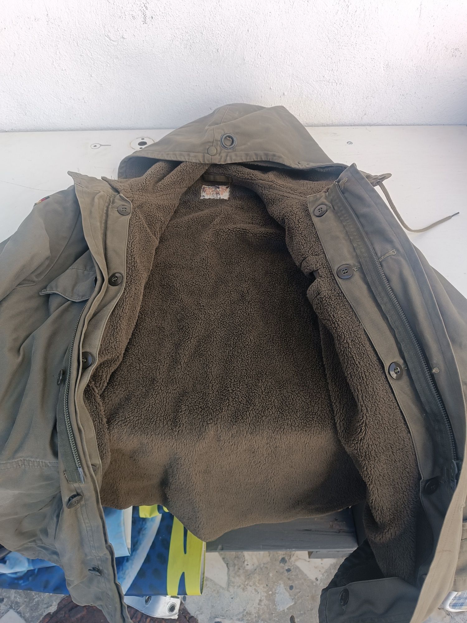 Casaco vintage exército alemão