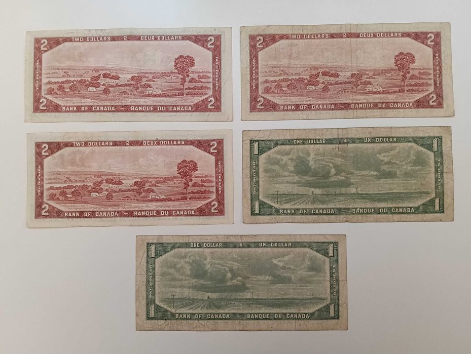 Conjunto Notas Canadianas