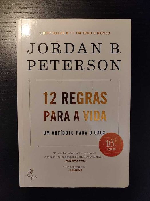 (Env. Incluído) 12 Regras para a Vida de Jordan B. Peterson