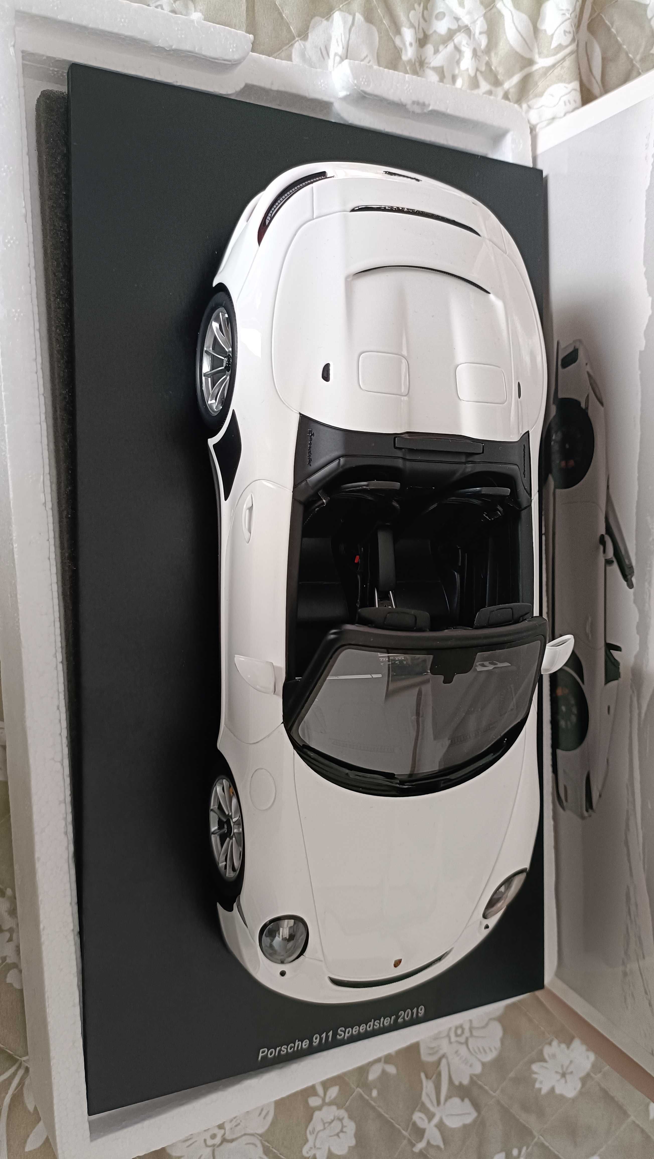 Porsche Speedster + Branco + 1/18 + Spark + Resina + Portes Gratis