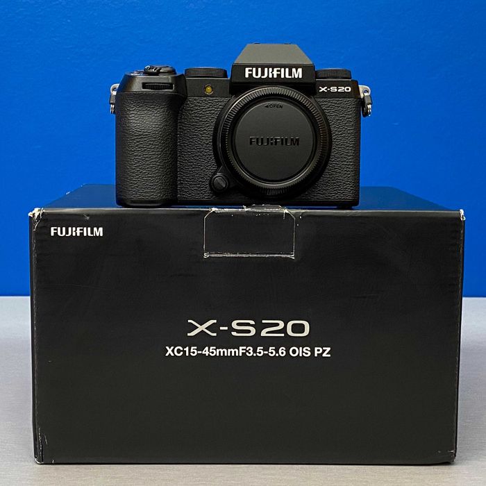 Fujifilm X-S20 (Corpo) - 26.1MP | 3 ANOS DE GARANTIA
