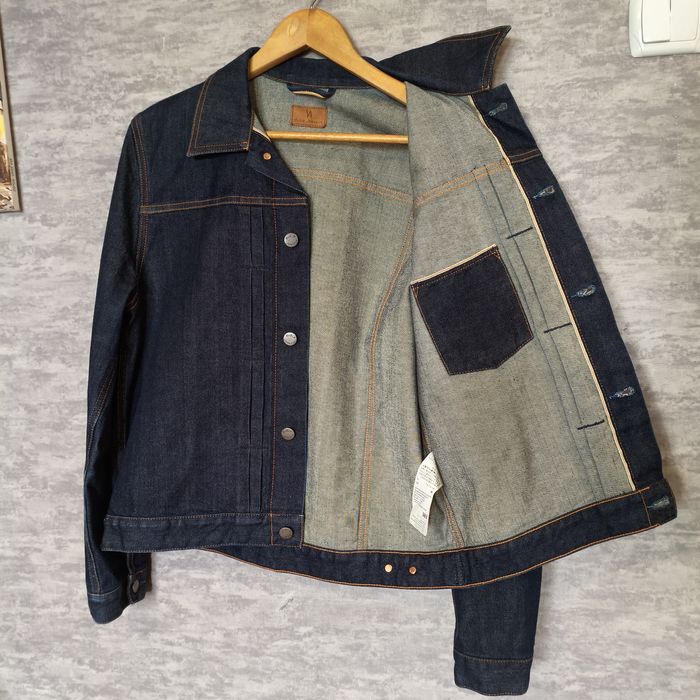 Джинсовая куртка селвидж джинсовка nudie selvedge selvage Tunisia