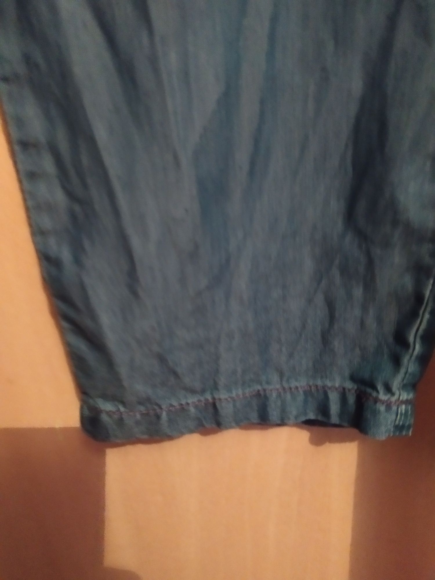 Jeansowy kombinezon jeans 42/xl