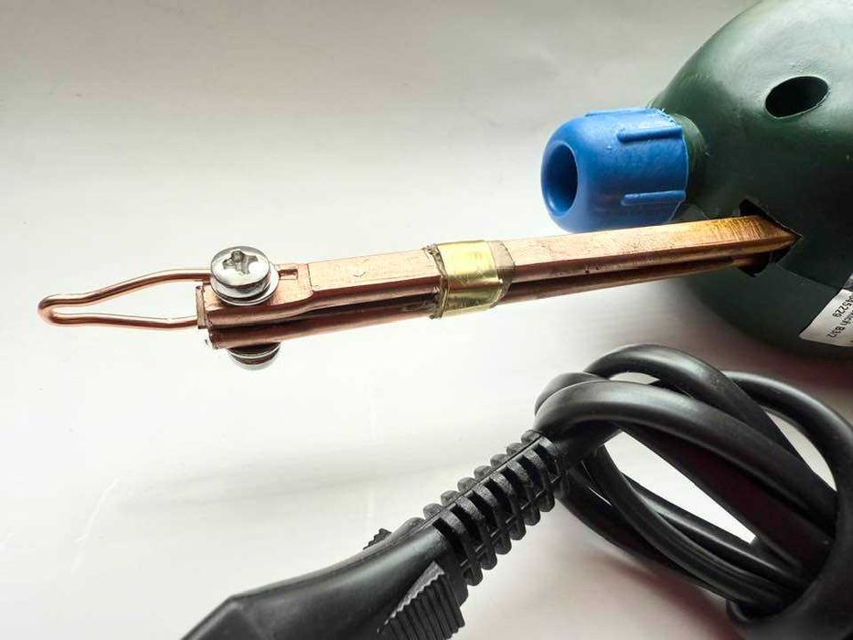 polska lutownica 150w transformatorowa LED zielona