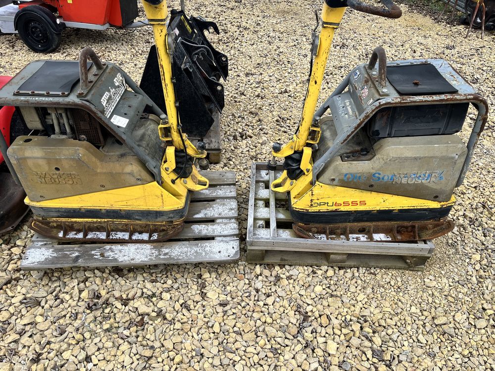 Zagęszczarka Wacker DPU 6555 gotowa do pracy SPRZEDAŻ RATALNA FV 23 %
